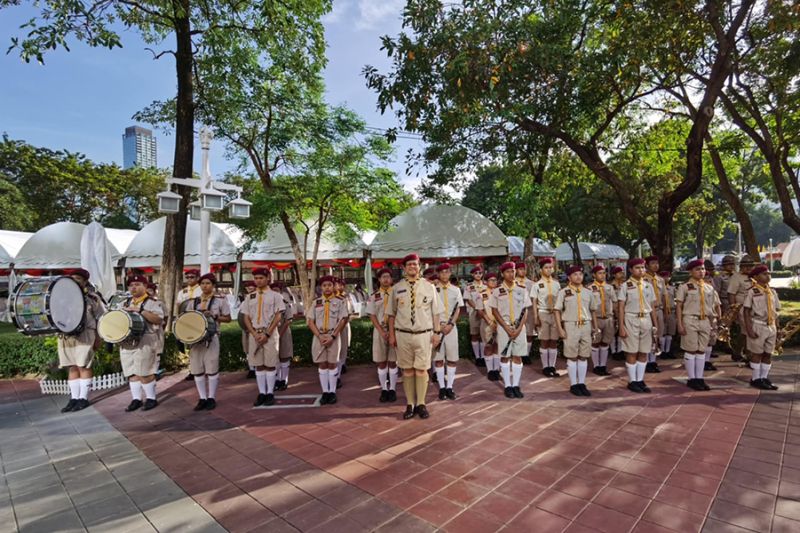 พิธีถวายราชสดุดีพระบาทสมเด็จพระมงกุฎเกล้าเจ้าอยู่ เนื่องในวันสมเด็จพระมหาธีรราชเจ้า