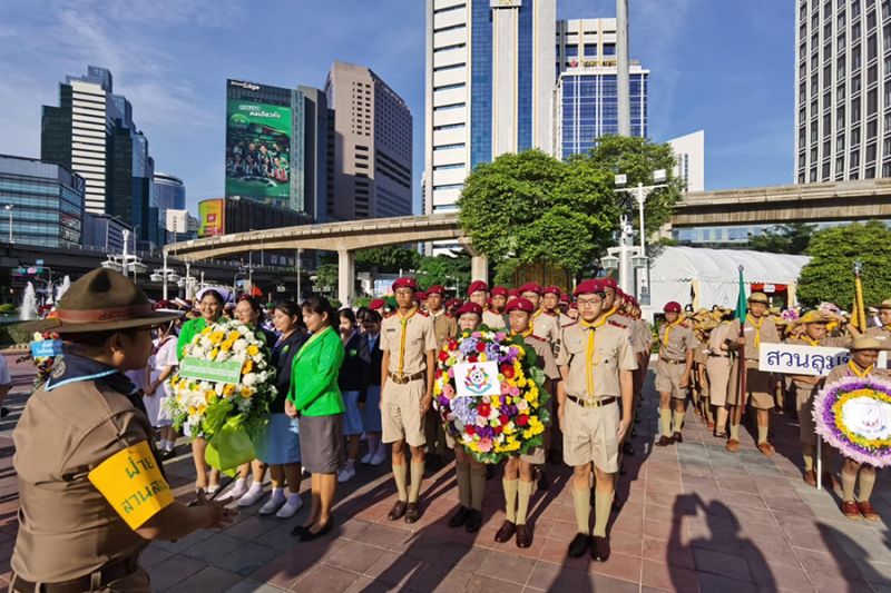 พิธีถวายราชสดุดีพระบาทสมเด็จพระมงกุฎเกล้าเจ้าอยู่ เนื่องในวันสมเด็จพระมหาธีรราชเจ้า