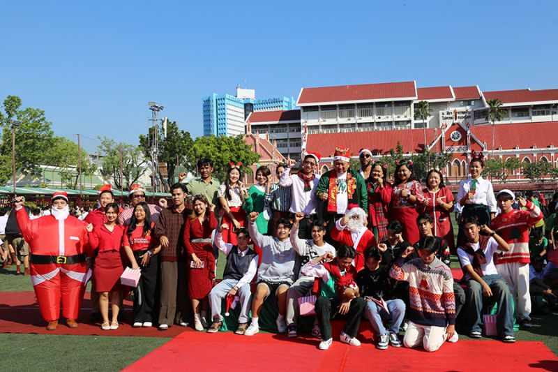 กิจกรรม DS X’Mas 2024 โดยกลุ่มสาระการเรียนรู้ภาษาต่างประเทศ