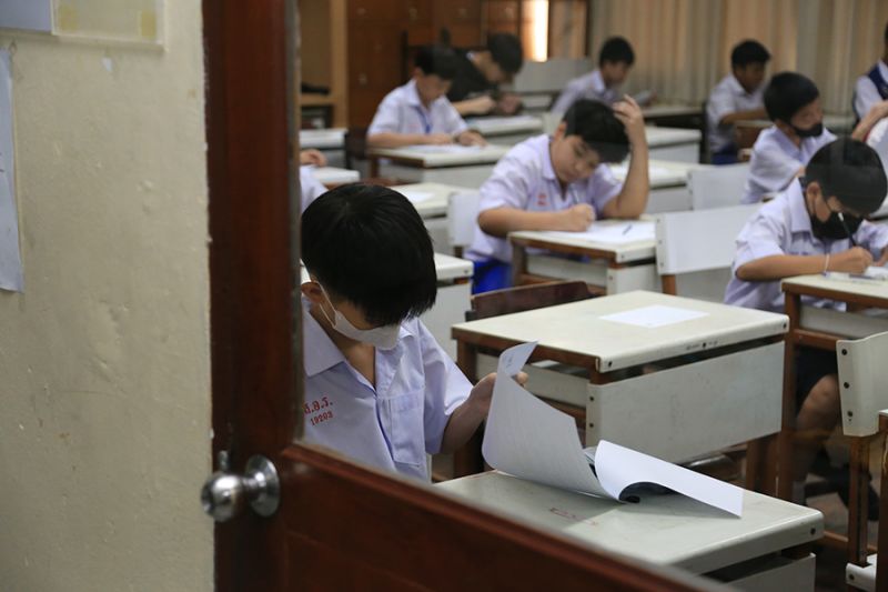 ตรวจเยี่ยมสนามสอบคัดเลือกนักเรียนชั้นมัธยมศึกษาปีที่ 1 ปีการศึกษา 2568